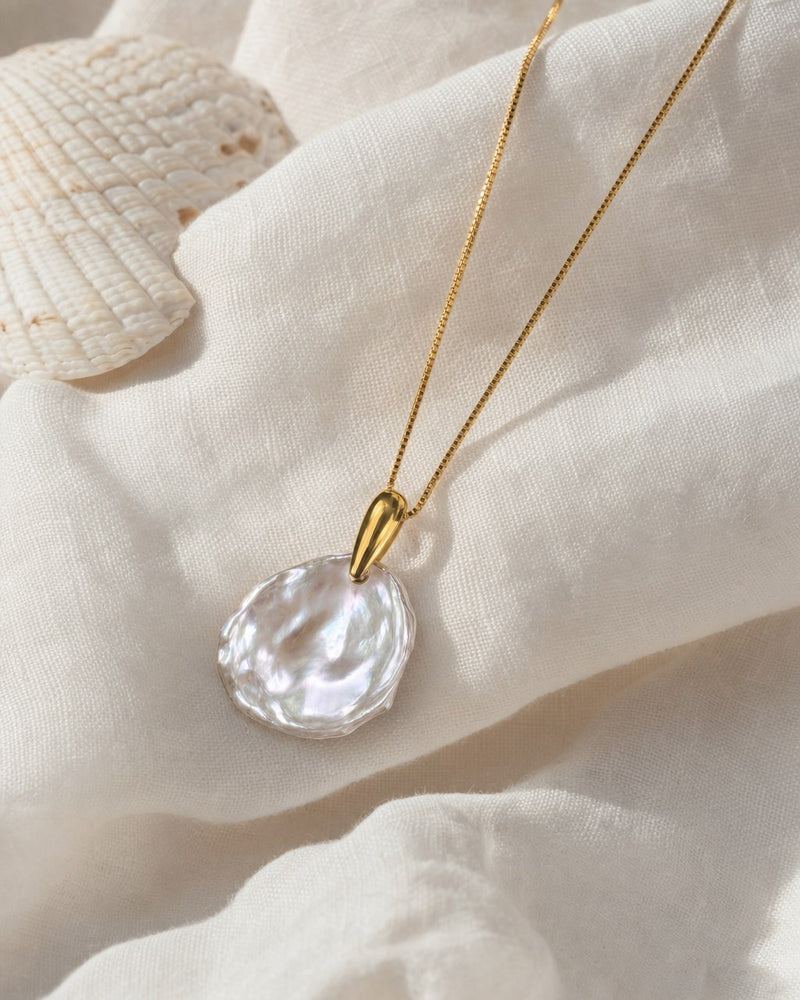 Petal Baroque Pearl Pendant