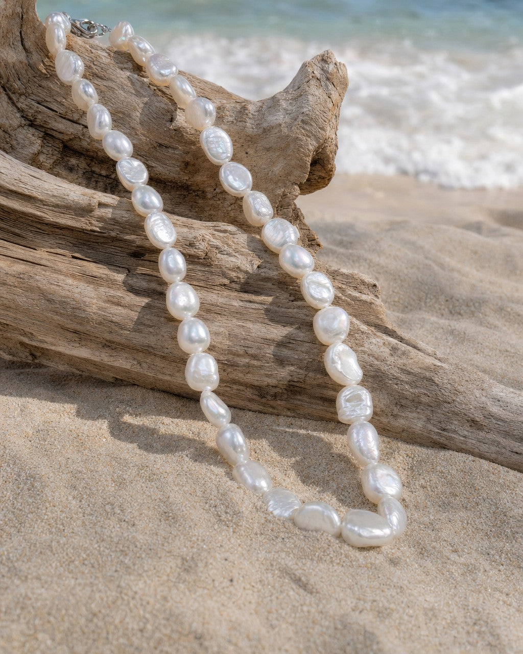 Low Tide Baroque Pearl Necklace