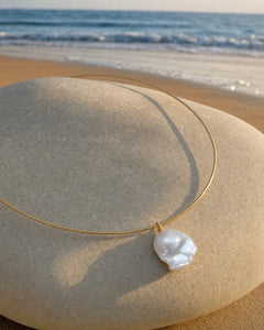 Golden Hour Pearl Collar