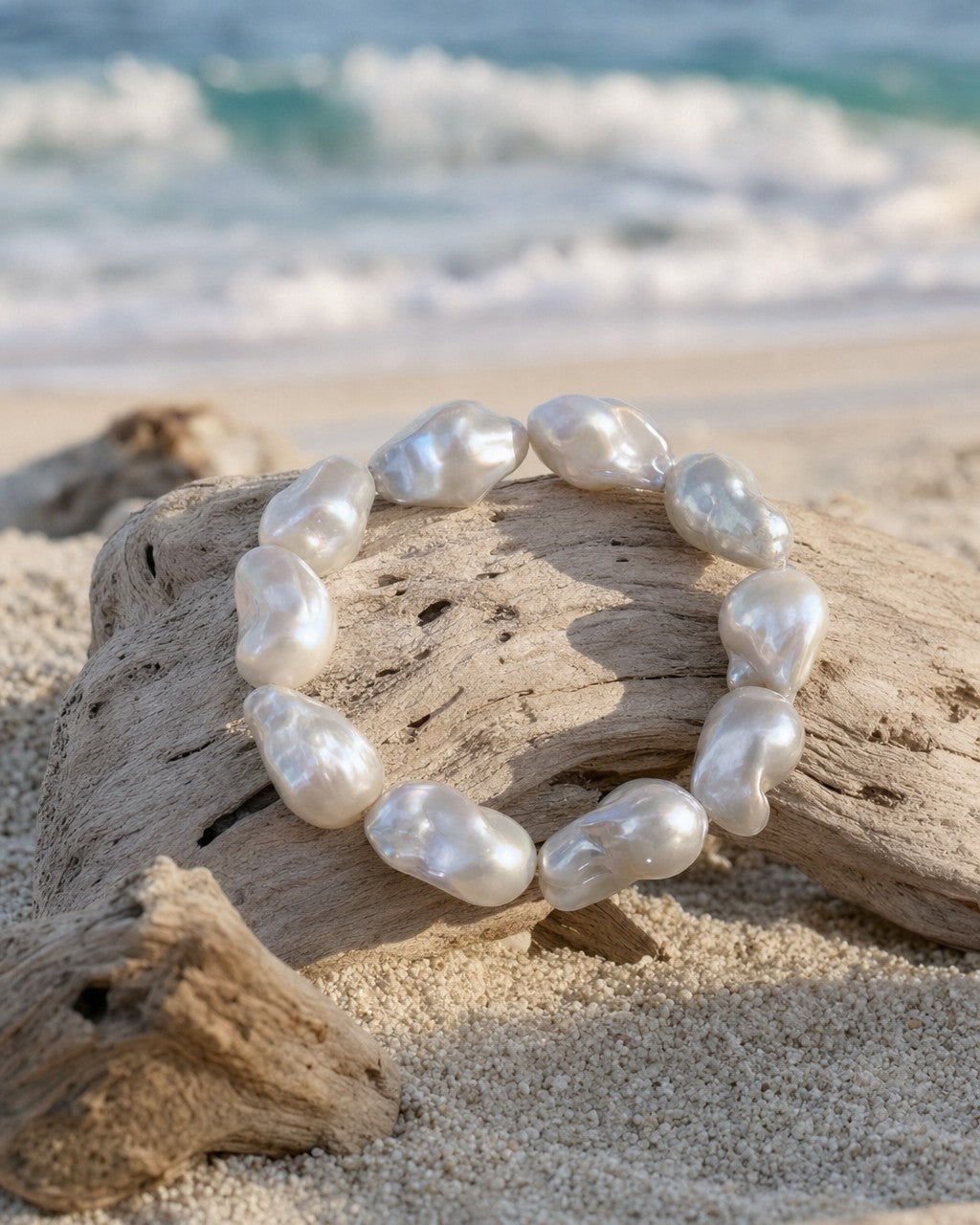 Shoreline Baroque Pearl Bracelet