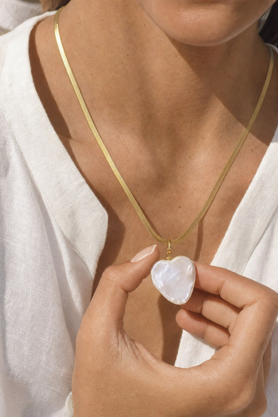 Pearl necklaces