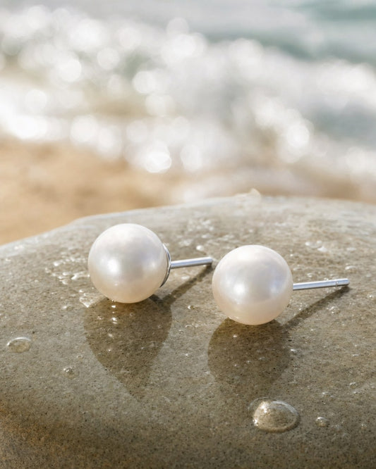 Classic Pearl Studs